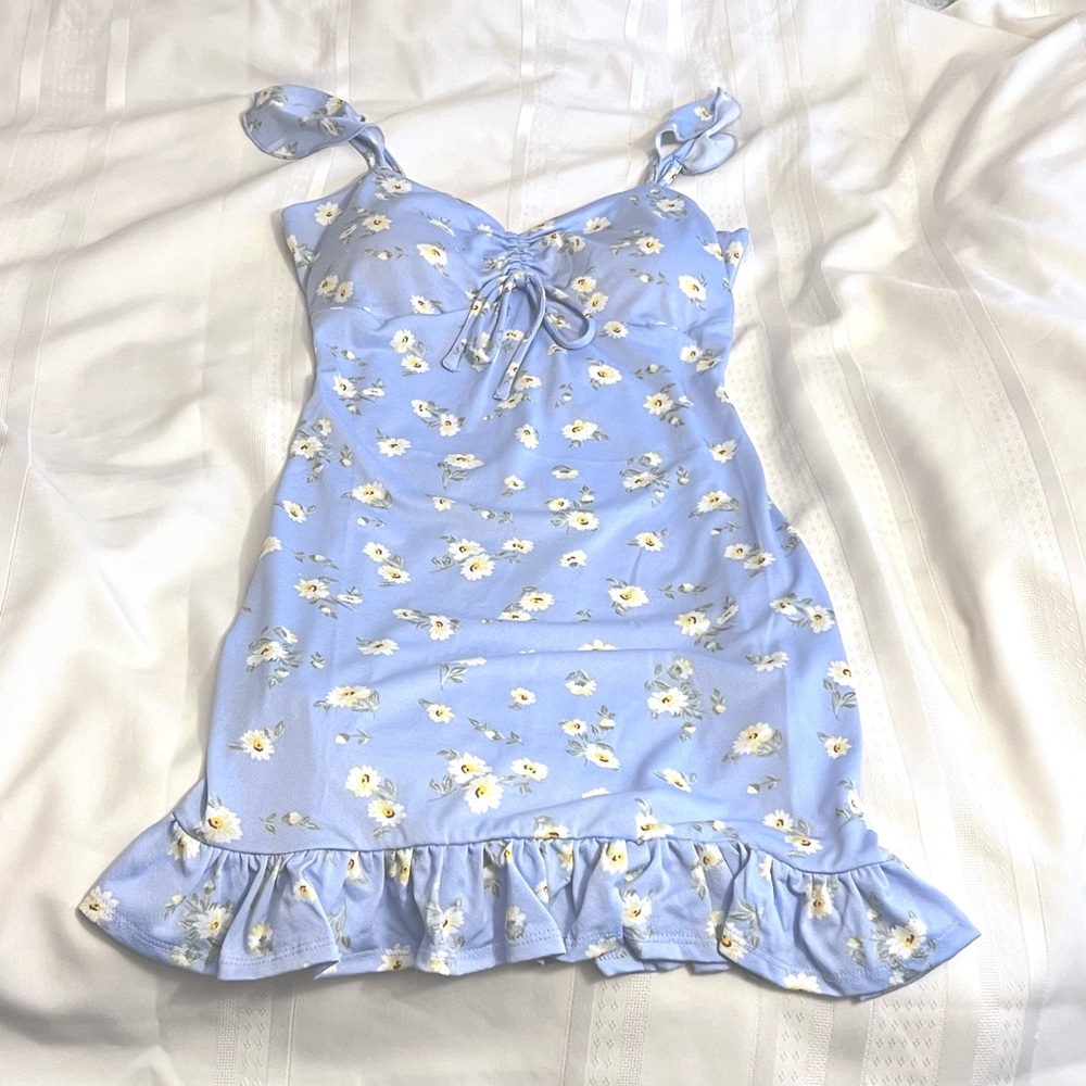 NWOT Derek Heart Floral Womens Summer Dress - Picture 2 of 3